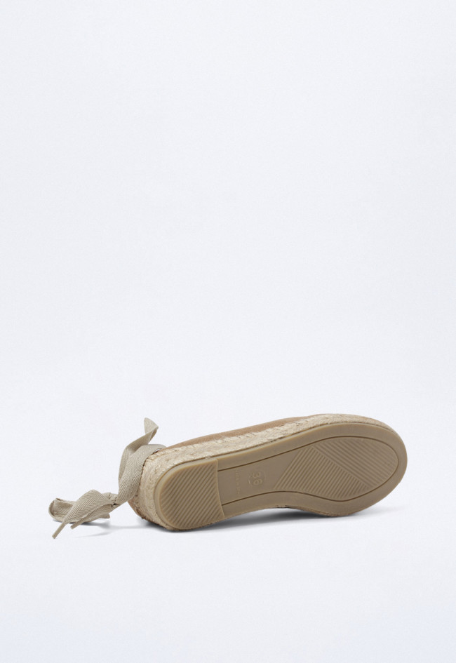 Alpargata de mujer tostado Glo m125600