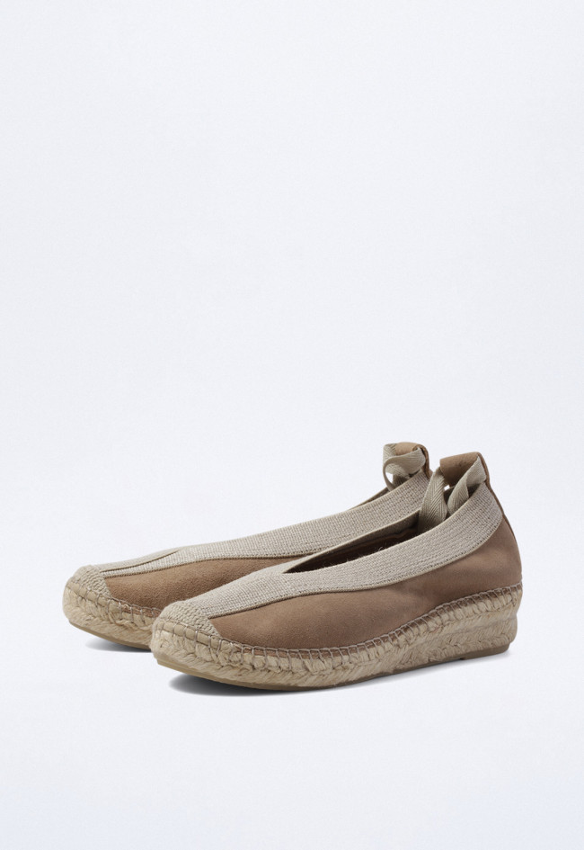 Alpargata de mujer tostado Glo m125600