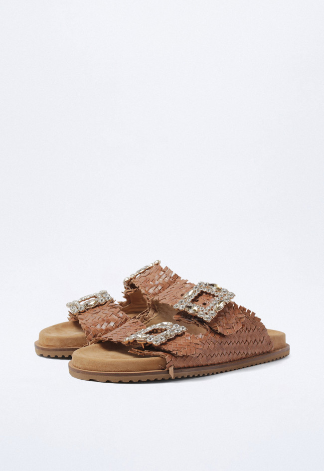 Sandalia Hebillas De Mujer Cuero GLO 271 Zapatos VAS sandalia-hebillas-de-mujer-cuero-glo-271-zapatos-vas