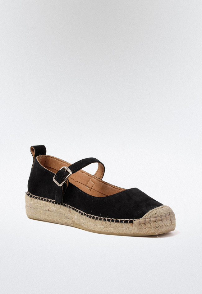 Alpargata de mujer negro Glo m718801