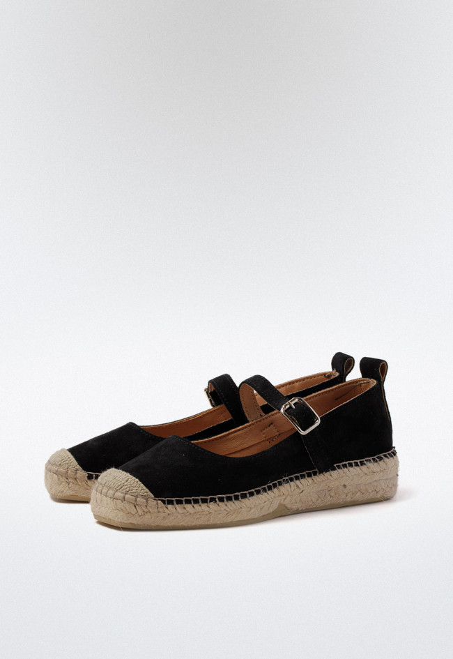 Alpargata de mujer negro Glo m718801