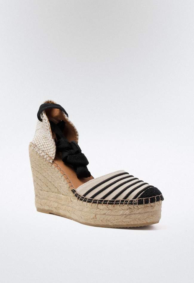 Alpargata de mujer negro Glo d406228