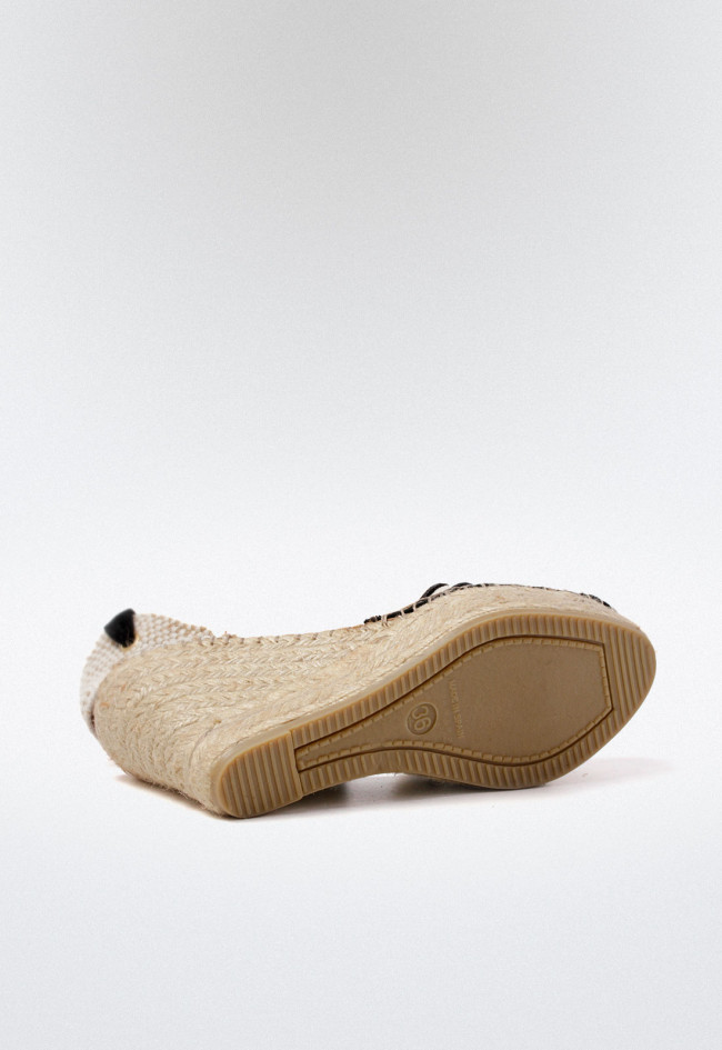 Alpargata de mujer negro Glo d406228