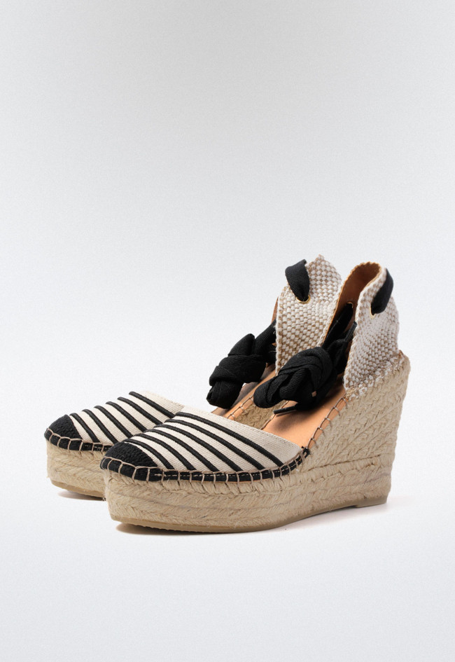 Alpargata de mujer negro Glo d406228