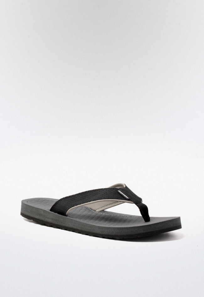 Sandalia de hombre negro Skechers 205097