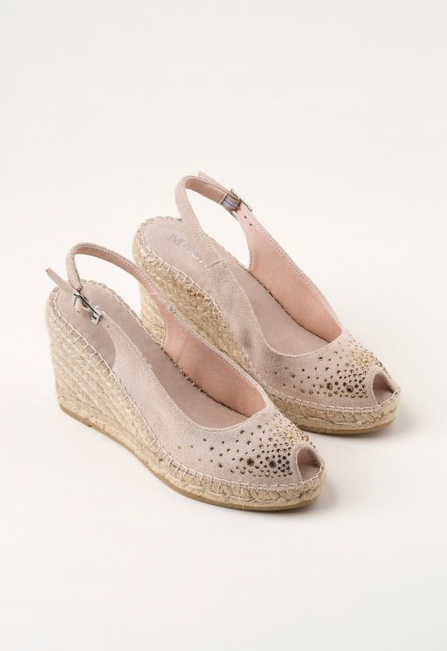 Alpargata de mujer beige Macarena carla 45