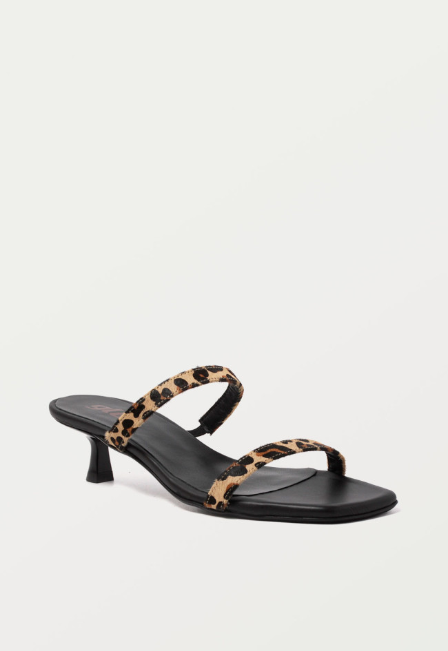 Sandalia animal print de mujer leopardo VAS 190