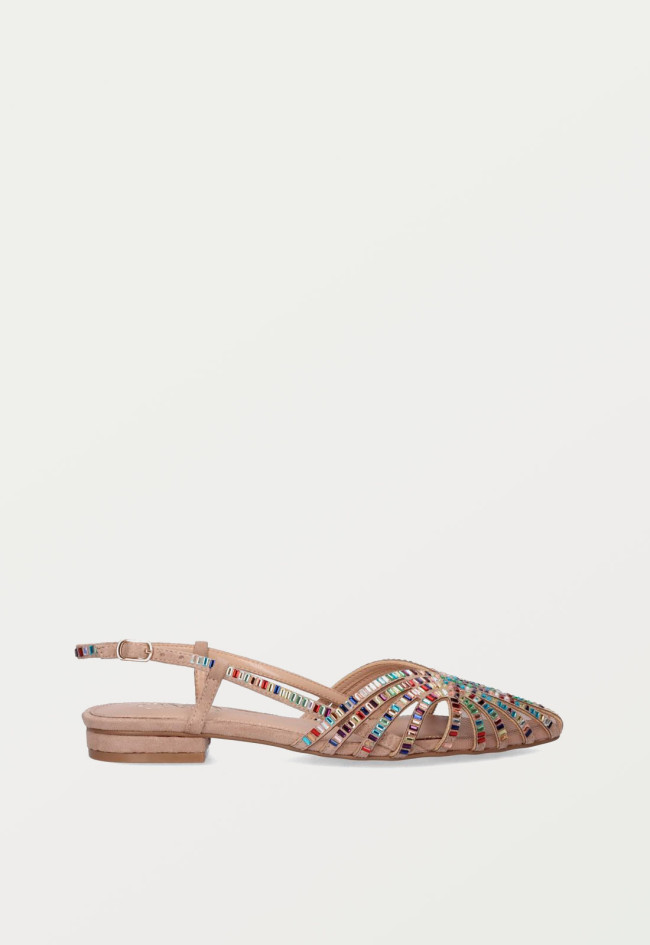 Sandalia de mujer tostado EXE kendal-244