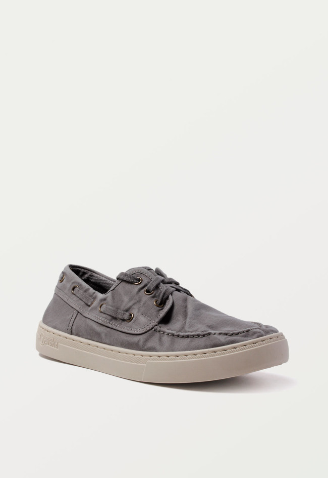 Zapatillas de hombre gris Natural World 6603e