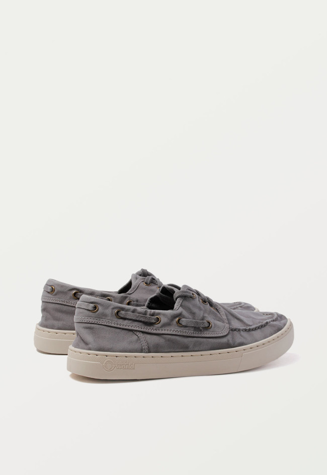 Zapatillas de hombre gris Natural World 6603e