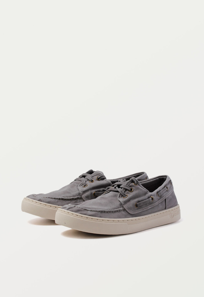 Zapatillas de hombre gris Natural World 6603e