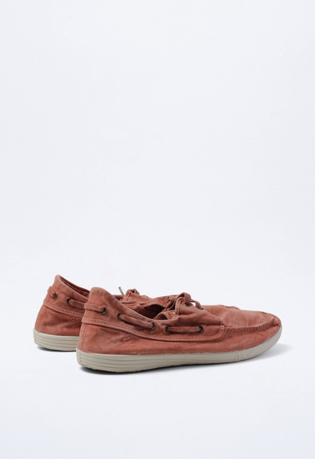 Zapatillas de hombre naranja Natural World 303e