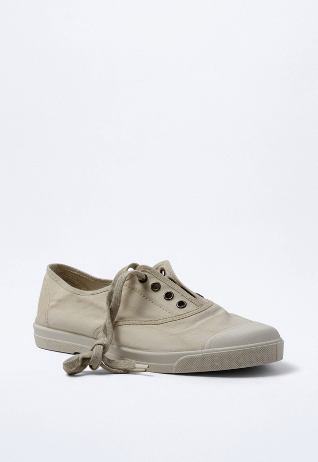 Zapatillas de hombre beige Natural World 3102