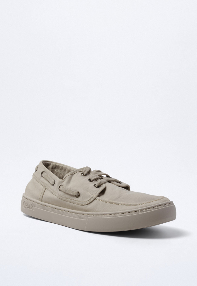 Zapatillas de hombre beige Natural World 6603