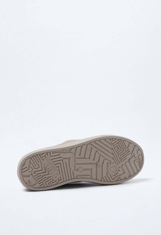 Zapatillas de hombre beige Natural World 6603