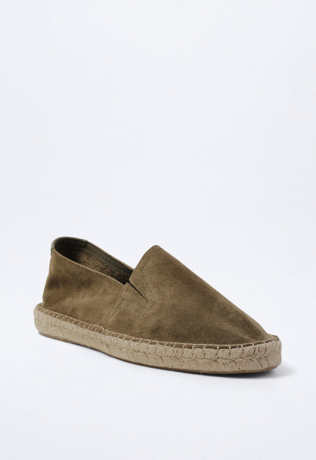Alpargata de hombre verde Benson 82545
