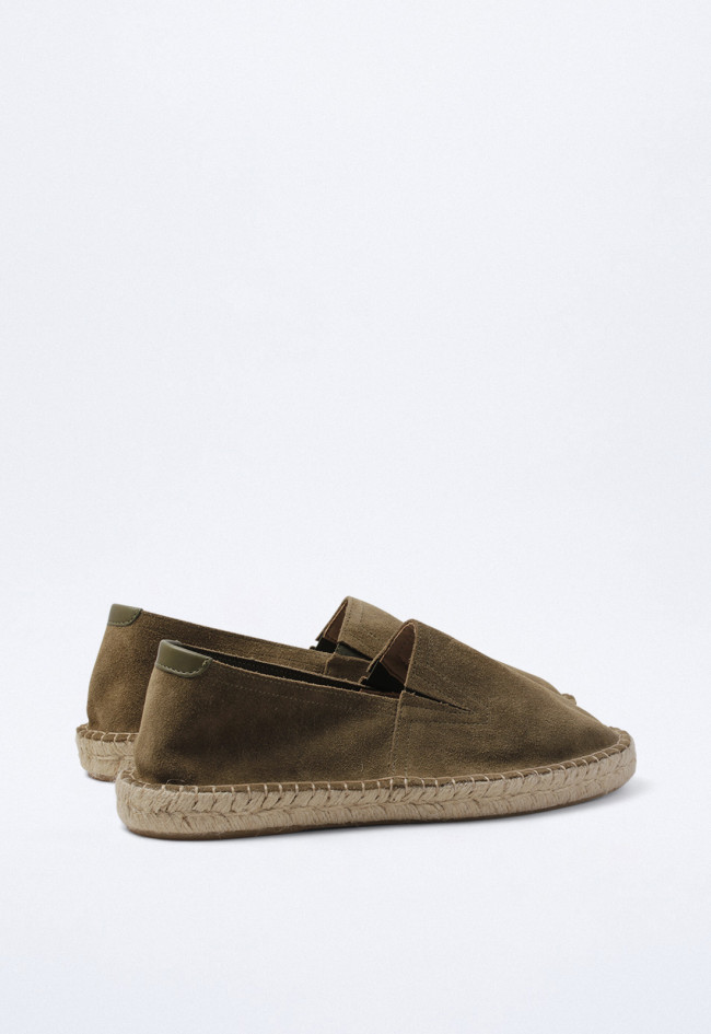 Alpargata de hombre verde Benson 82545