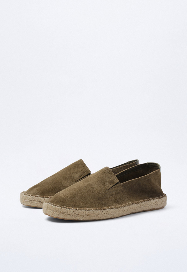 Alpargata de hombre verde Benson 82545