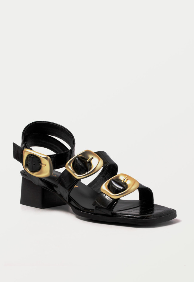 Sandalia de mujer negro Noa Harmon 9700-06