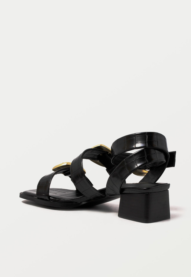 Sandalia de mujer negro Noa Harmon 9700-06
