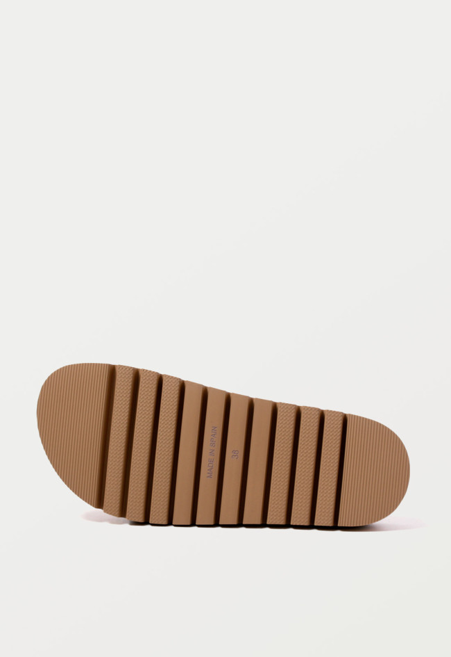 Sandalia bio hebillas de mujer cuero TakeMe teu 2401