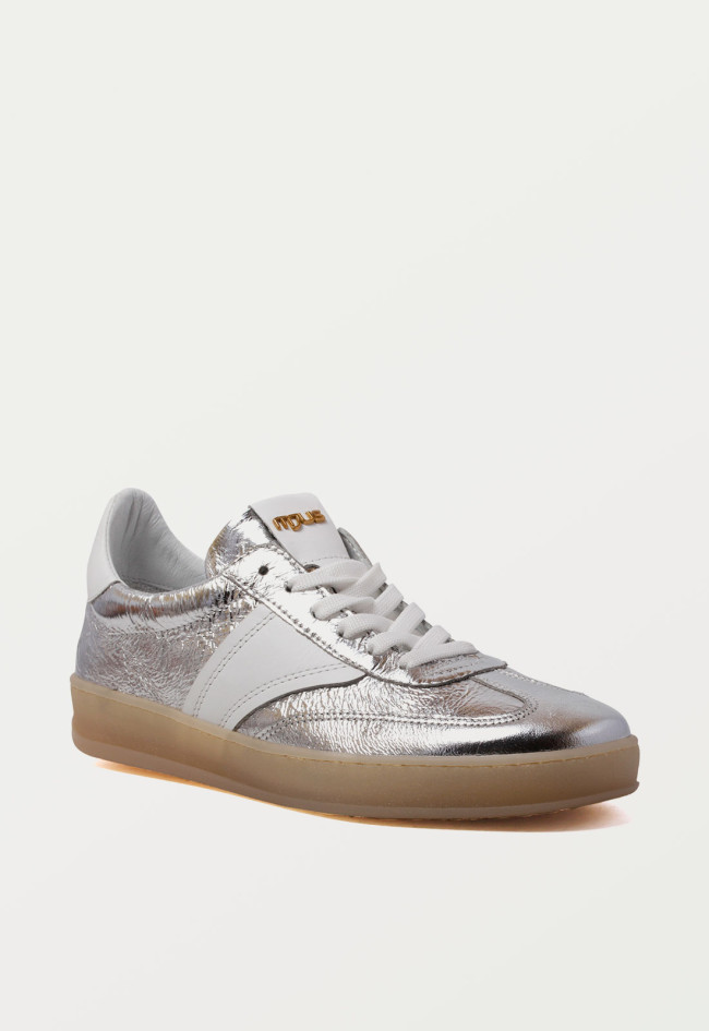 Deportivo glitter de mujer plata Mjus t94109/202