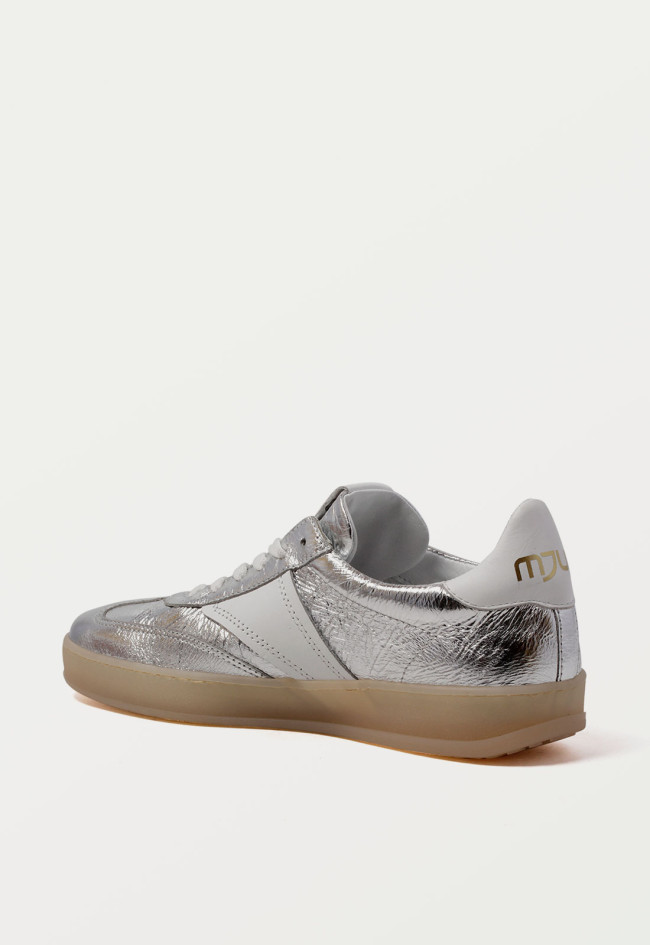 Deportivo glitter de mujer plata Mjus t94109/202