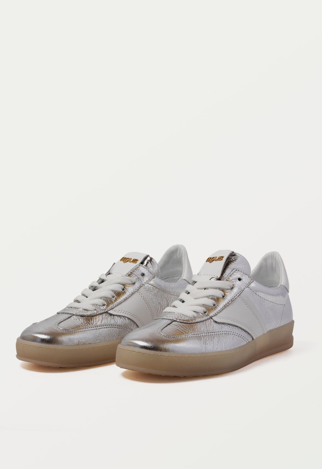 Deportivo glitter de mujer plata Mjus t94109/202