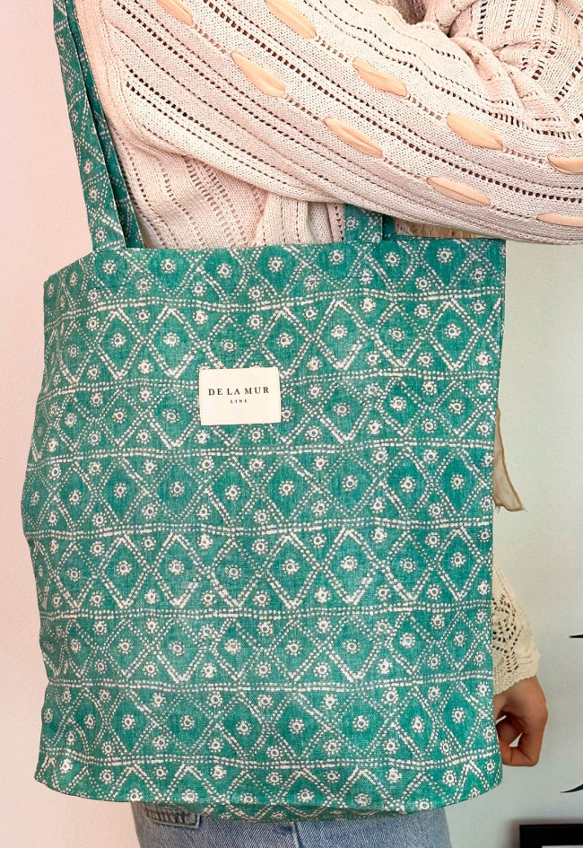 Bolso color turquesa De La Mur bosp kish