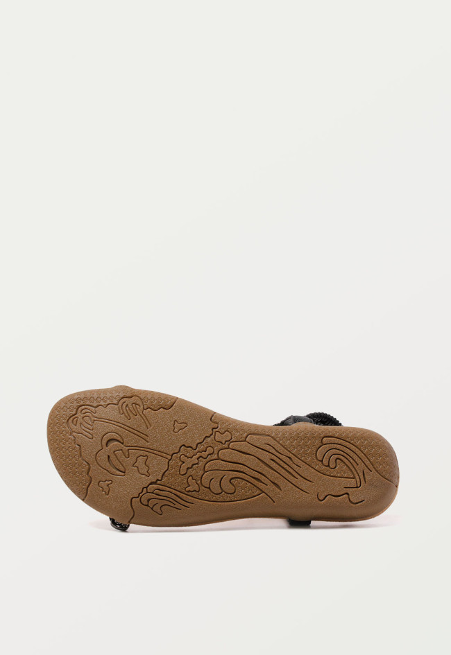 Sandalia de mujer negro VAS 60-1155