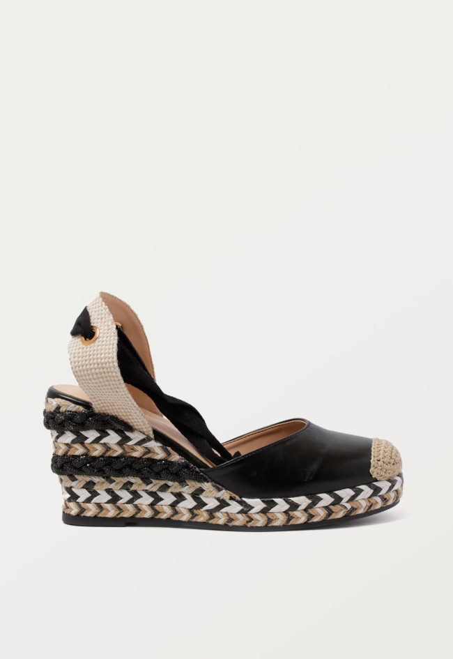 Alpargata de mujer negro Altrimenti 5560