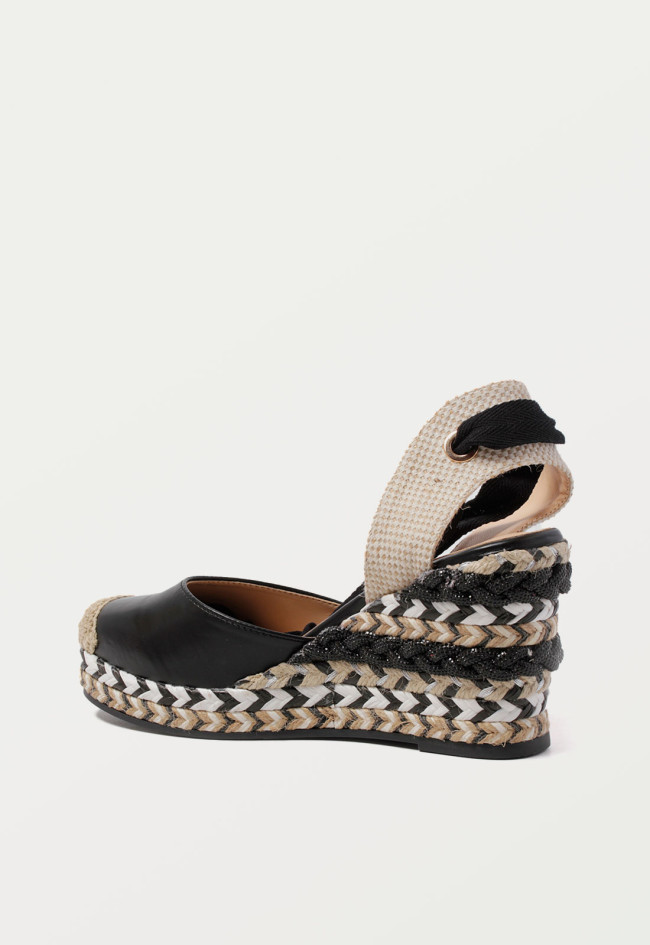 Alpargata de mujer negro Altrimenti 5560