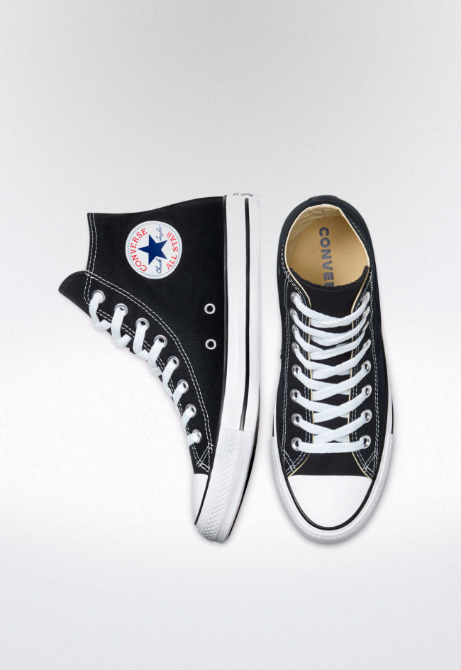 Deportivo de mujer negro Converse chuck taylor all star hi