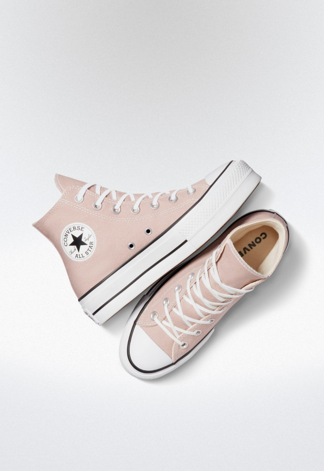 Deportivo de mujer rosa Converse chuck taylor all star lift platform
