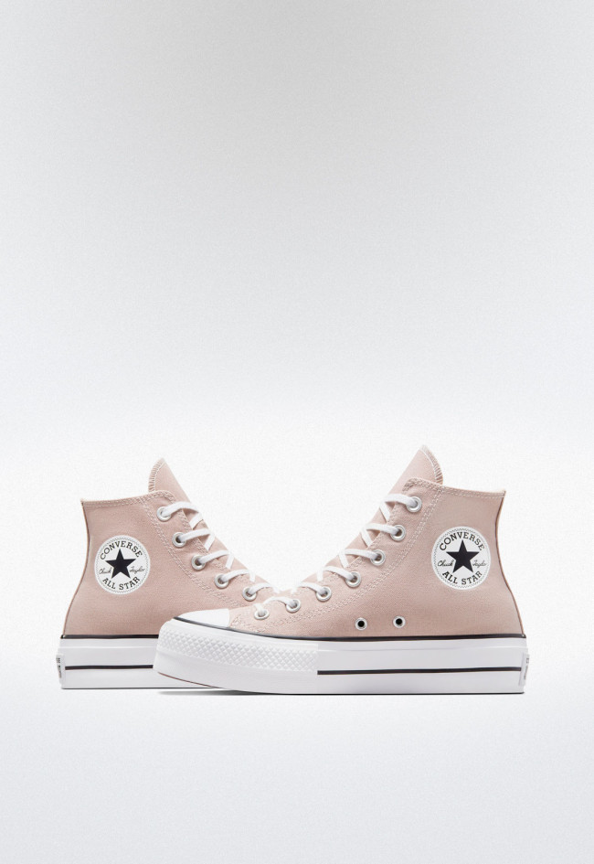 Deportivo de mujer rosa Converse chuck taylor all star lift platform