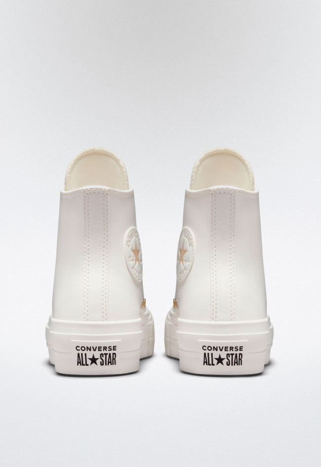 Deportivo de mujer blanco Converse chuck taylor all star lift platform mono white