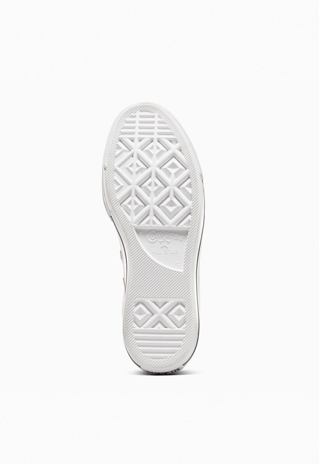 Deportivo de mujer blanco Converse chuck taylor all star leather platform