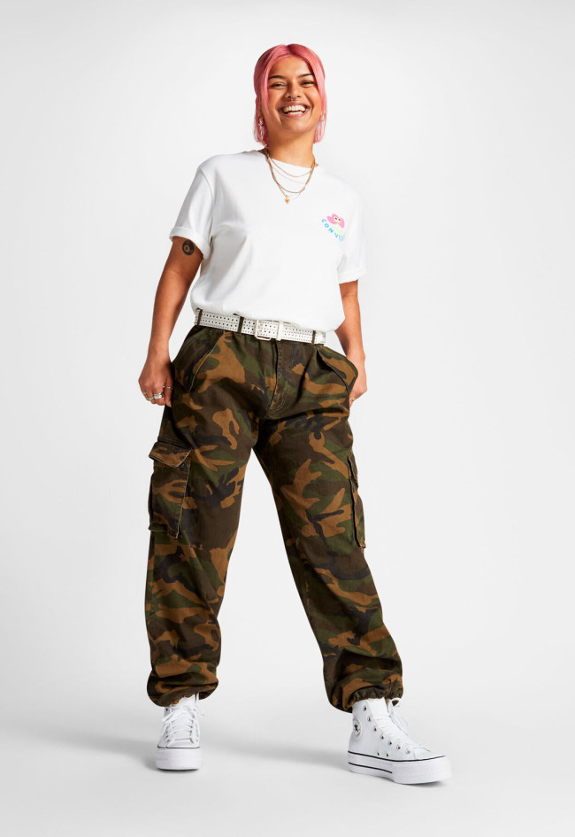 Deportivo de mujer blanco Converse chuck taylor all star leather platform