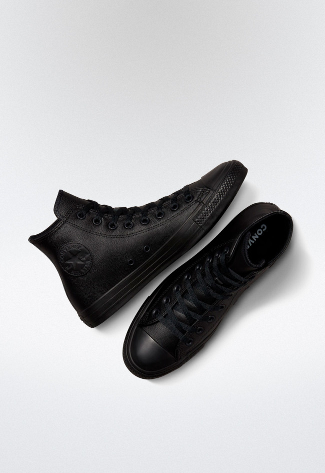 Deportivo de hombre negro Converse chuck taylor all star tonal leather