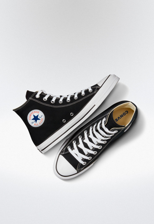 Deportivo de hombre negro Converse chuck taylor all star hi m