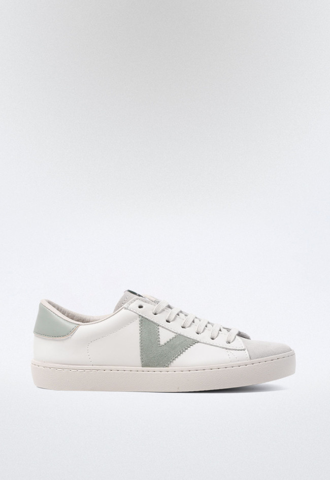 Zapatilla blanca unisex de piel sostenible – estilo atemporal y fabricación española | VICTORIA BERLÍN 1126142