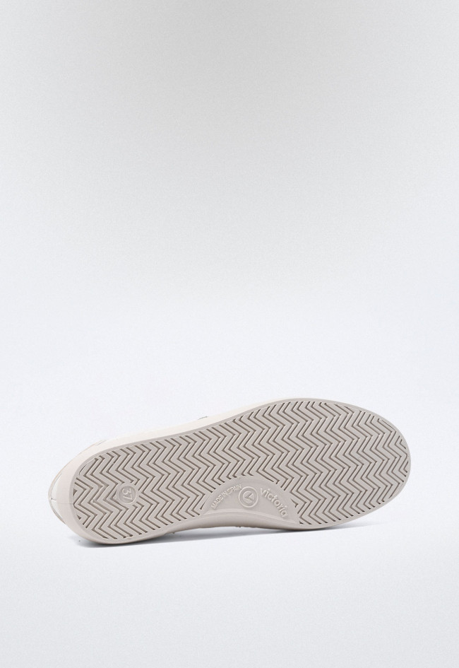 Zapatilla blanca unisex de piel sostenible – estilo atemporal y fabricación española | VICTORIA BERLÍN 1126142