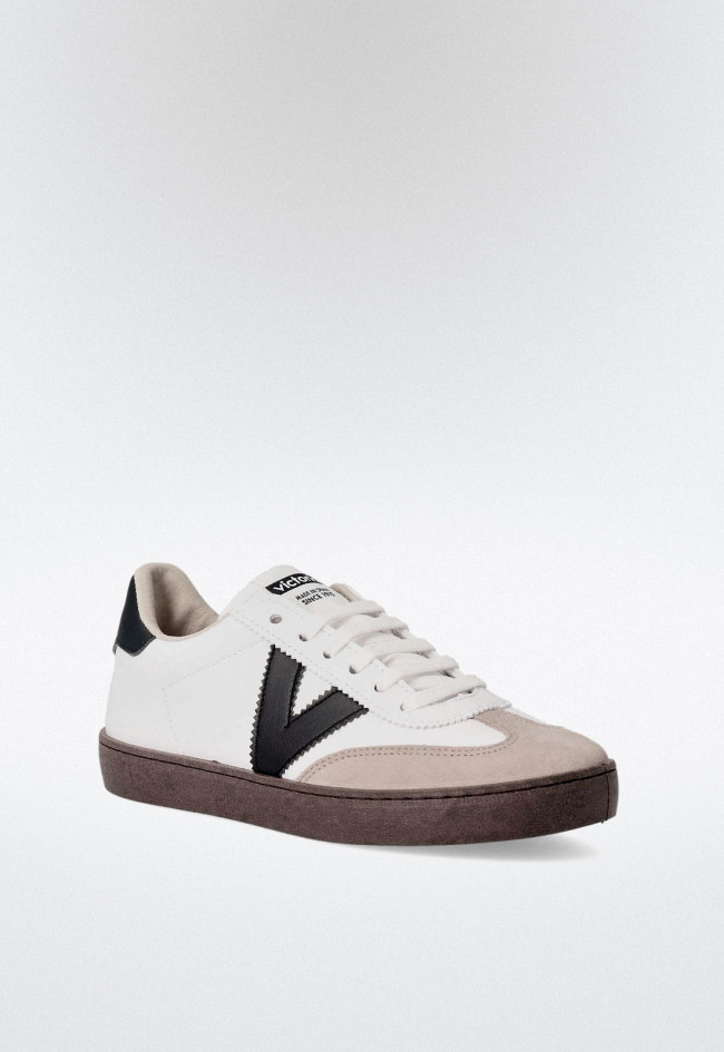 Sneakers en efecto piel con serraje y suela ecológica – diseño sostenible y fabricadas en España | VICTORIA Berlín ciclista
