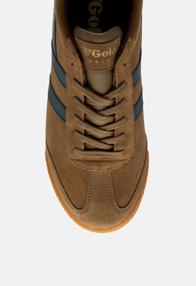 Deportivo de hombre cuero Gola harrier suede