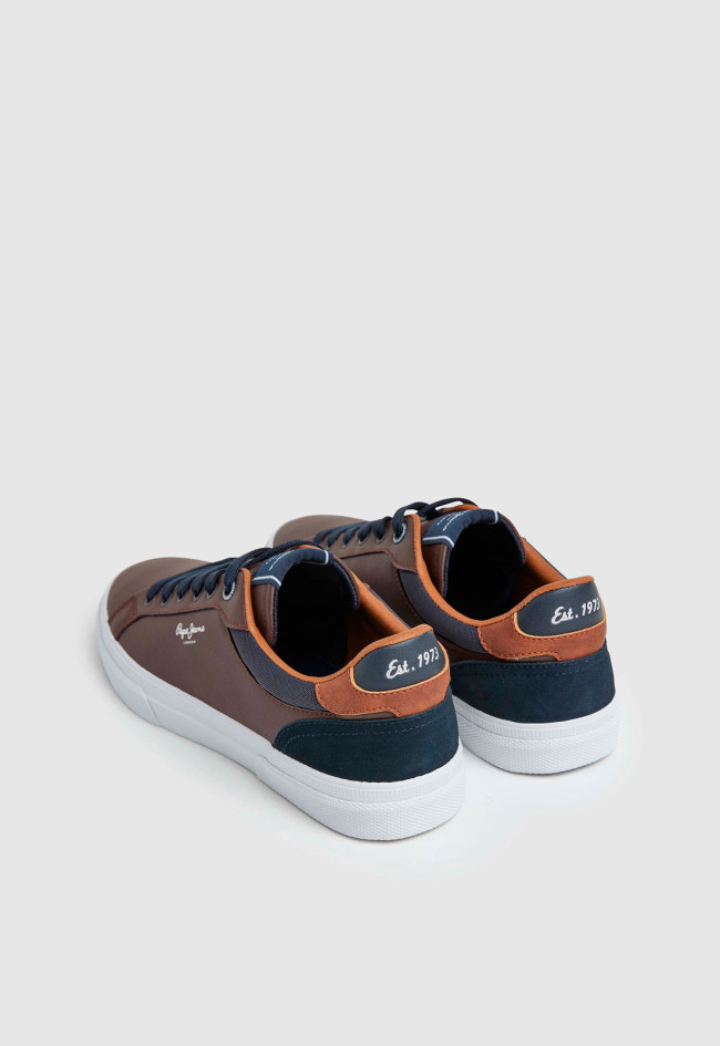 Deportivo de hombre marrón Pepe Jeans pms30839