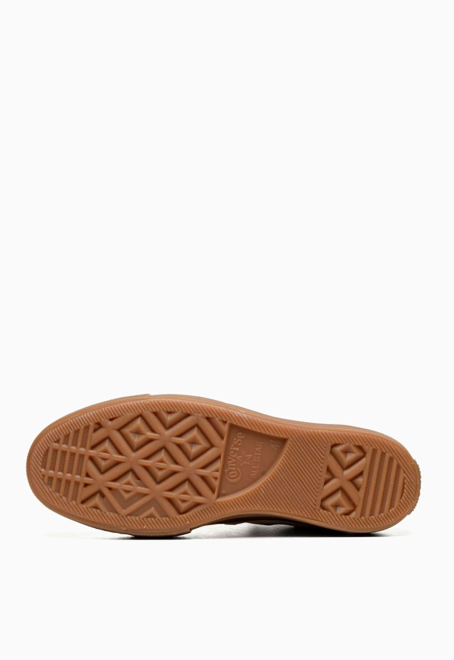 Deportivo de mujer blanco Converse chuck taylor all star lift platform suede