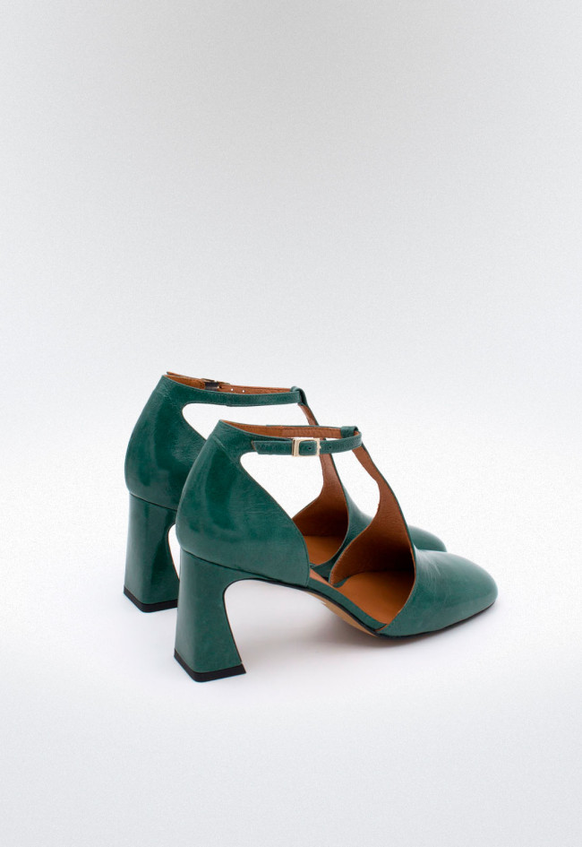 Zapato de mujer verde Alarcón 23594-303a
