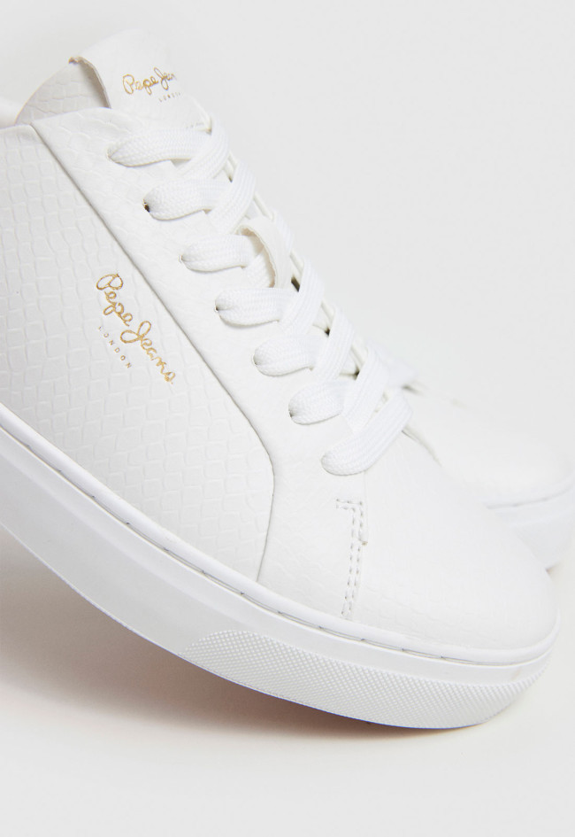 Deportivo de mujer blanco Pepe Jeans pls00031