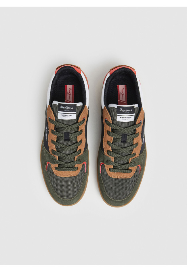 Deportivo de hombre kaki Pepe Jeans pms00027