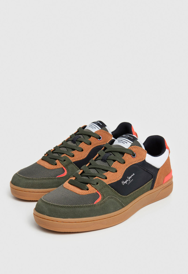 Deportivo de hombre kaki Pepe Jeans pms00027